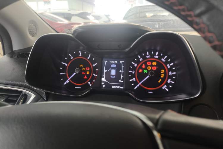 Used Chery Arrizo 5 2016 1.5L CVT Trendsetting Edition Odometer Close Up