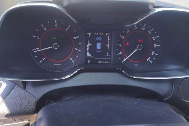 Used Chery Arrizo 5 2016 1.5L CVT Trendsetting Edition Odometer Close Up