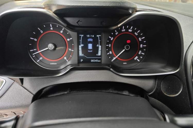 Used Chery Arrizo 5 2016 1.5L CVT Trendsetting Edition Odometer Close Up