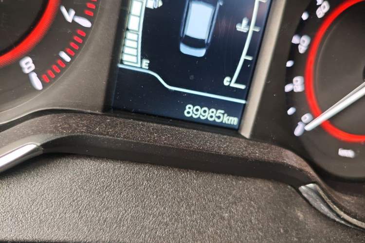 Used Chery Arrizo 5 2016 1.5L Manual Lingrui Edition Odometer Close Up