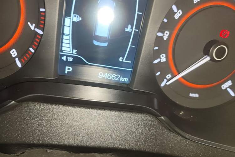 Used Chery Arrizo 5 2016 1.5L CVT Trendsetting Edition Odometer Close Up