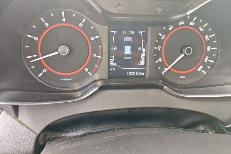 Used Chery Arrizo 5 2016 1.5L Manual Lingchao Edition Odometer Close Up