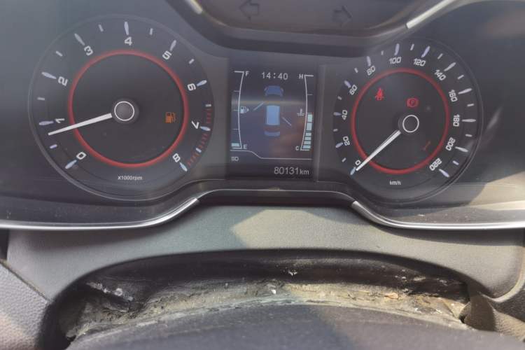 Used Chery Arrizo 5 2016 1.5L Manual Lingchao Edition Odometer Close Up