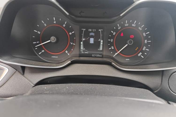 Used Chery Arrizo 5 2016 1.5L Manual Lingrui Edition Odometer Close Up