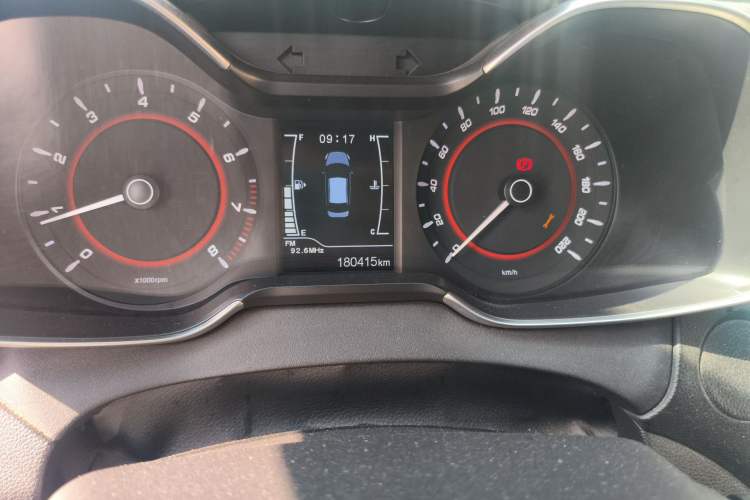 Used Chery Arrizo 5 2016 1.5L Manual Lingchao Edition Odometer Close Up