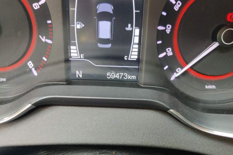 Used Chery Arrizo 5 2016 1.5L CVT Trendsetting Edition Odometer Close Up