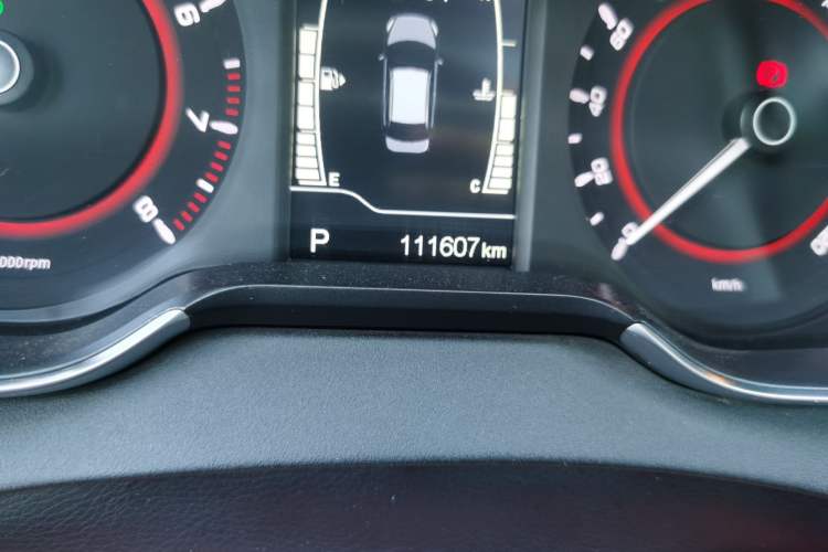Used Chery Arrizo 5 2016 1.5L CVT Lingrui Edition Odometer Close Up