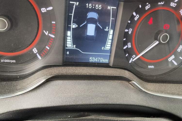Used Chery Arrizo 5 2016 1.5L Manual Lingchao Edition Odometer Close Up