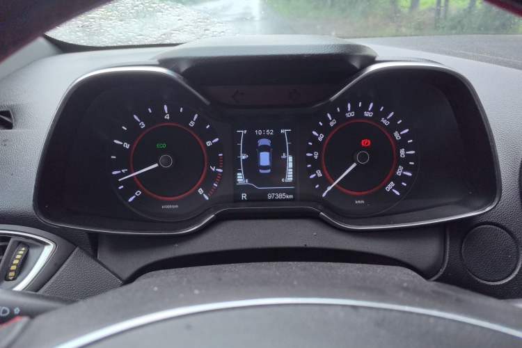 Used Chery Arrizo 5 2016 1.5L CVT Trendsetting Edition Odometer Close Up
