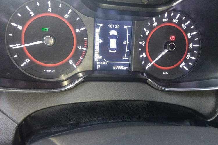 Used Chery Arrizo 5 2016 1.5L CVT Lingrui Edition Odometer Close Up