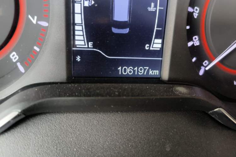 Used Chery Arrizo 5 2016 1.5L Manual Lingchao Edition Odometer Close Up