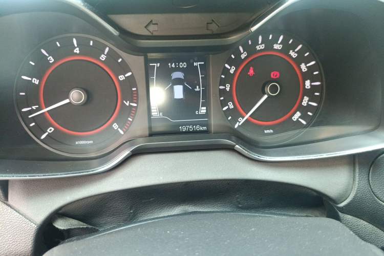 Used Chery Arrizo 5 2016 1.5L Manual Lingchao Edition Odometer Close Up