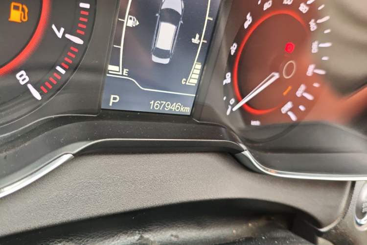 Used Chery Arrizo 5 2016 1.5L CVT Luxury Edition Odometer Close Up