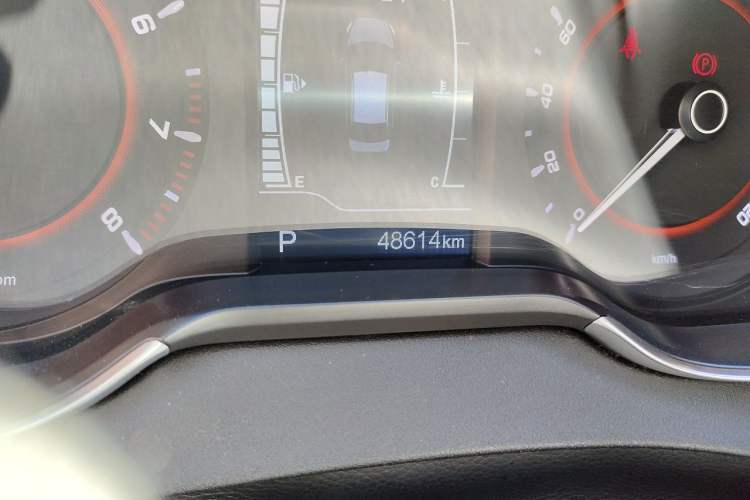 Used Chery Arrizo 5 2016 1.5L CVT Lingrui Edition Odometer Close Up