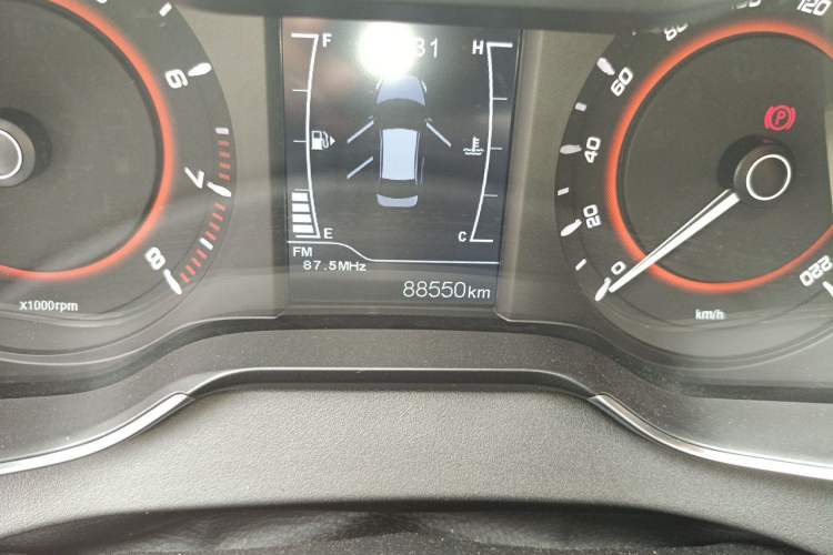 Used Chery Arrizo 5 2016 1.5L Manual Lingrui Edition Odometer Close Up
