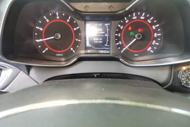 Used Chery Arrizo 5 2016 1.5L CVT Lingrui Edition Odometer Close Up