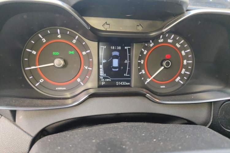 Used Chery Arrizo 5 2016 1.5L CVT Lingrui Edition Odometer Close Up