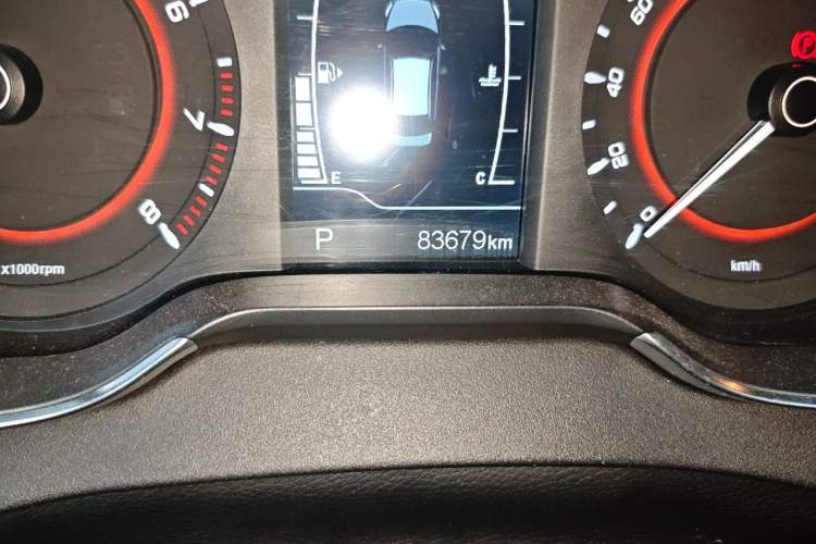 Used Chery Arrizo 5 2016 1.5L CVT Trendsetting Edition Odometer Close Up
