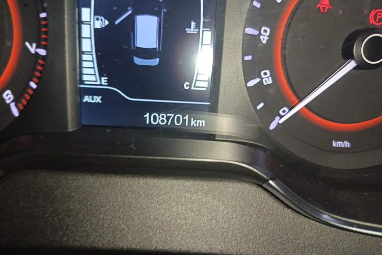 Used Chery Arrizo 5 2016 1.5L Manual Lingchao Edition Odometer Close Up