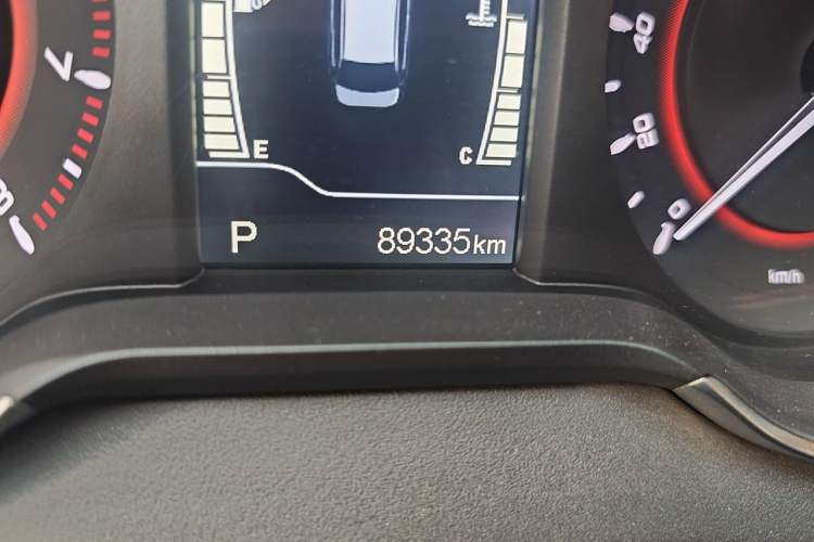 Used Chery Arrizo 5 2016 1.5L CVT Lingrui Edition Odometer Close Up