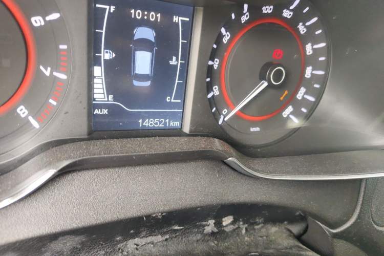 Used Chery Arrizo 5 2016 1.5L Manual Lingchao Edition Odometer Close Up