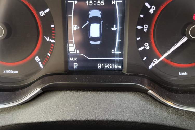 Used Chery Arrizo 5 2016 1.5L CVT Trendsetting Edition Odometer Close Up