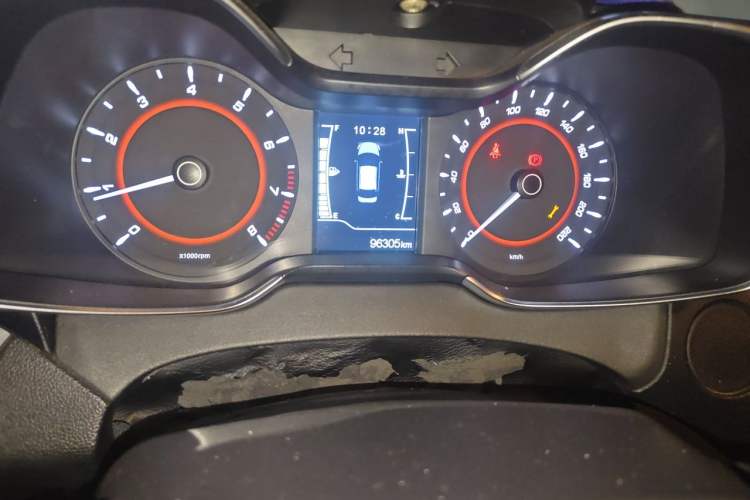 Used Chery Arrizo 5 2016 1.5L Manual Lingrui Edition Odometer Close Up
