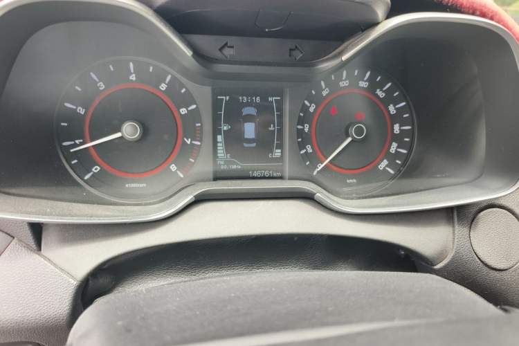 Used Chery Arrizo 5 2016 1.5L Manual Lingchao Edition Odometer Close Up