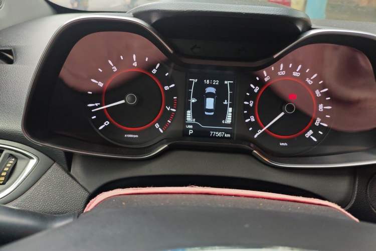 Used Chery Arrizo 5 2016 1.5L CVT Lingrui Edition Odometer Close Up