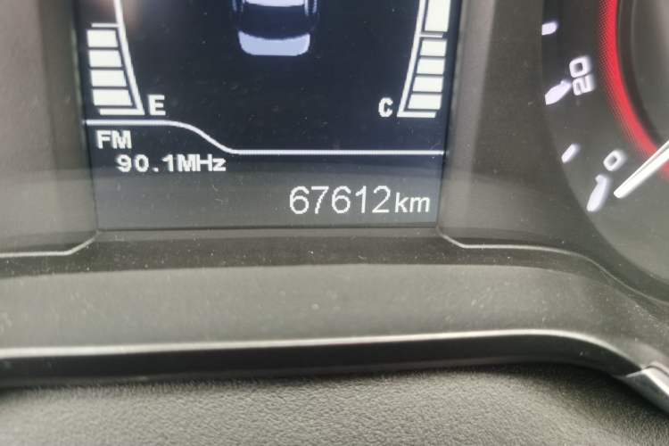 Used Chery Arrizo 5 2016 1.5L Manual Lingchao Edition Odometer Close Up