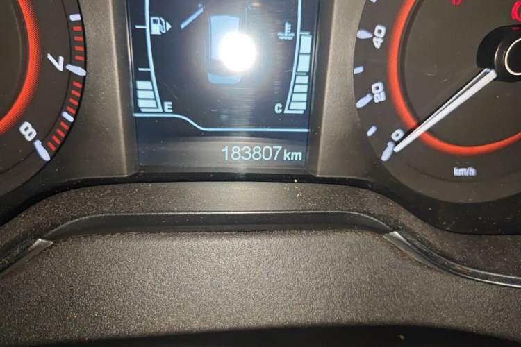 Used Chery Arrizo 5 2016 1.5L Manual Lingchao Edition Odometer Close Up