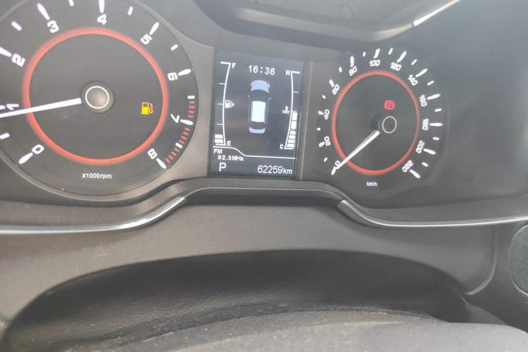 Used Chery Arrizo 5 2016 1.5L CVT Lingrui Edition Odometer Close Up
