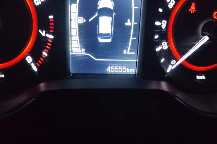 Used Chery Arrizo 5 2016 1.5L Manual Lingrui Edition Odometer Close Up