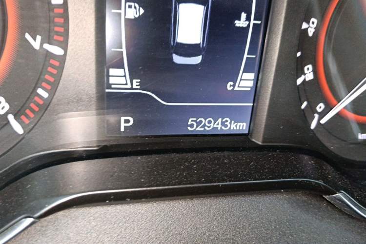 Used Chery Arrizo 5 2016 1.5L CVT Trendsetting Edition Odometer Close Up