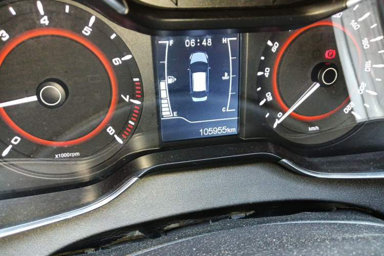 Used Chery Arrizo 5 2016 1.5L Manual Lingrui Edition Odometer Close Up