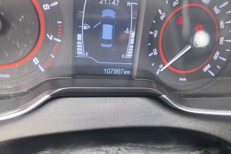 Used Chery Arrizo 5 2016 1.5L Manual Lingchao Edition Odometer Close Up