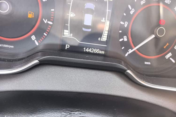 Used Chery Arrizo 5 2016 1.5L CVT Lingrui Edition Odometer Close Up