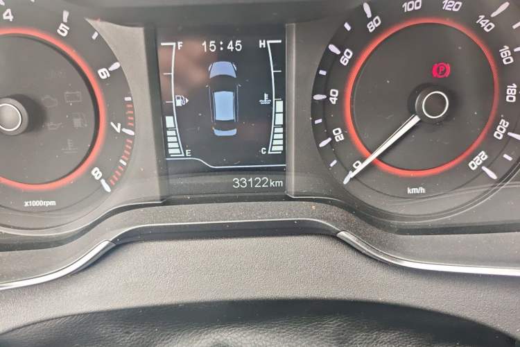 Used Chery Arrizo 5 2016 1.5L Manual Lingrui Edition Odometer Close Up