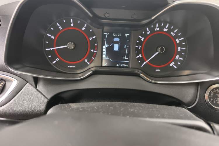 Used Chery Arrizo 5 2016 1.5L CVT Trendsetting Edition Odometer Close Up