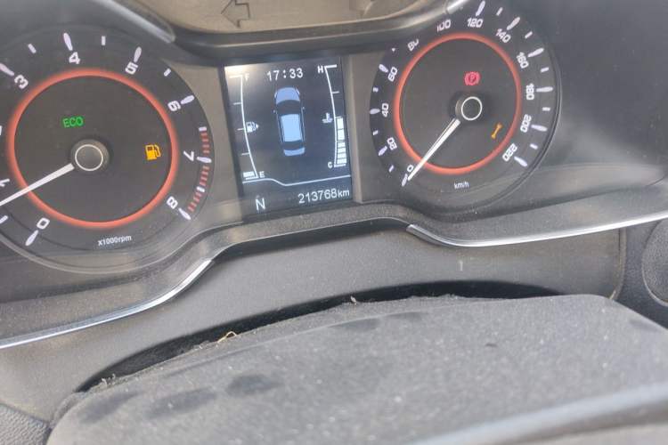 Used Chery Arrizo 5 2016 1.5L CVT Trendsetting Edition Odometer Close Up