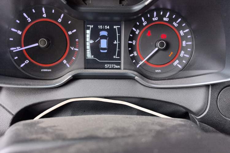 Used Chery Arrizo 5 2017 1.5L Manual Lingchao Edition Odometer Close Up