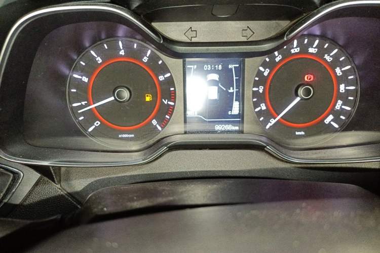 Used Chery Arrizo 5 2017 1.5L Manual Fashion Edition Odometer Close Up