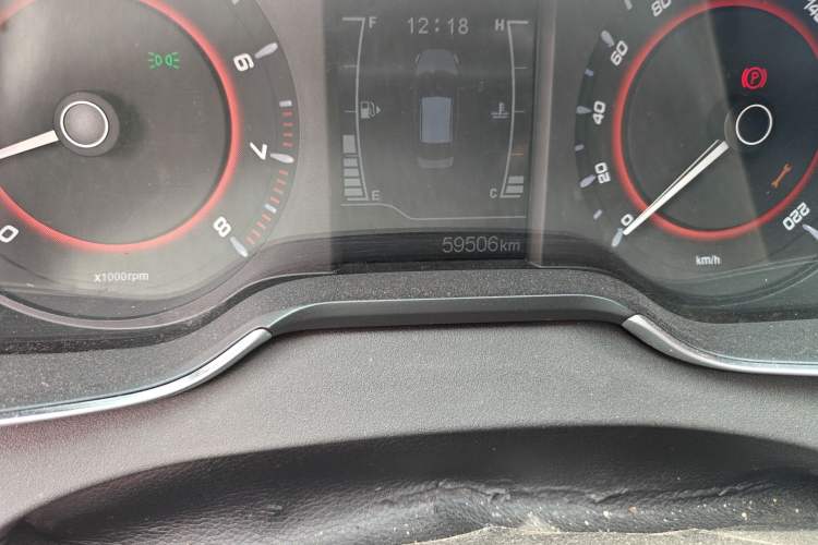 Used Chery Arrizo 5 2017 1.5L Manual Lingchao Edition Odometer Close Up