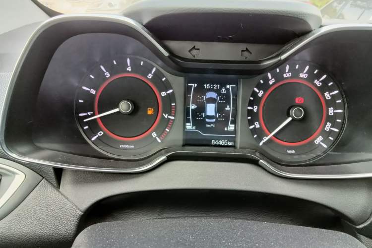 Used Chery Arrizo 5 2017 1.5L Manual Luxury Edition Odometer Close Up
