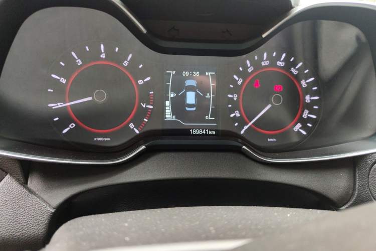 Used Chery Arrizo 5 2017 1.5L Manual Lingchao Edition Odometer Close Up