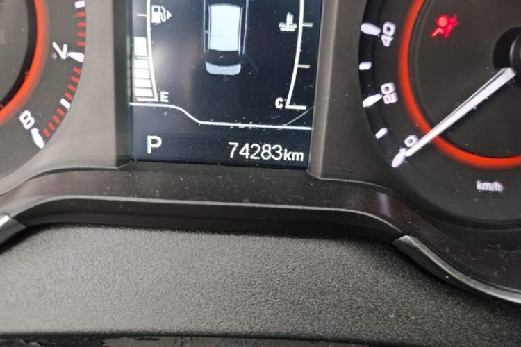 Used Chery Arrizo 5 2017 1.5L CVT Trendsetting Edition Odometer Close Up