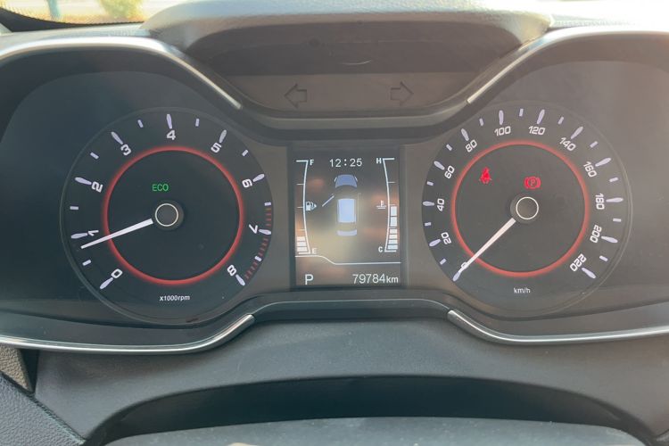 Used Chery Arrizo 5 2017 1.5L CVT Trendsetting Edition Odometer Close Up