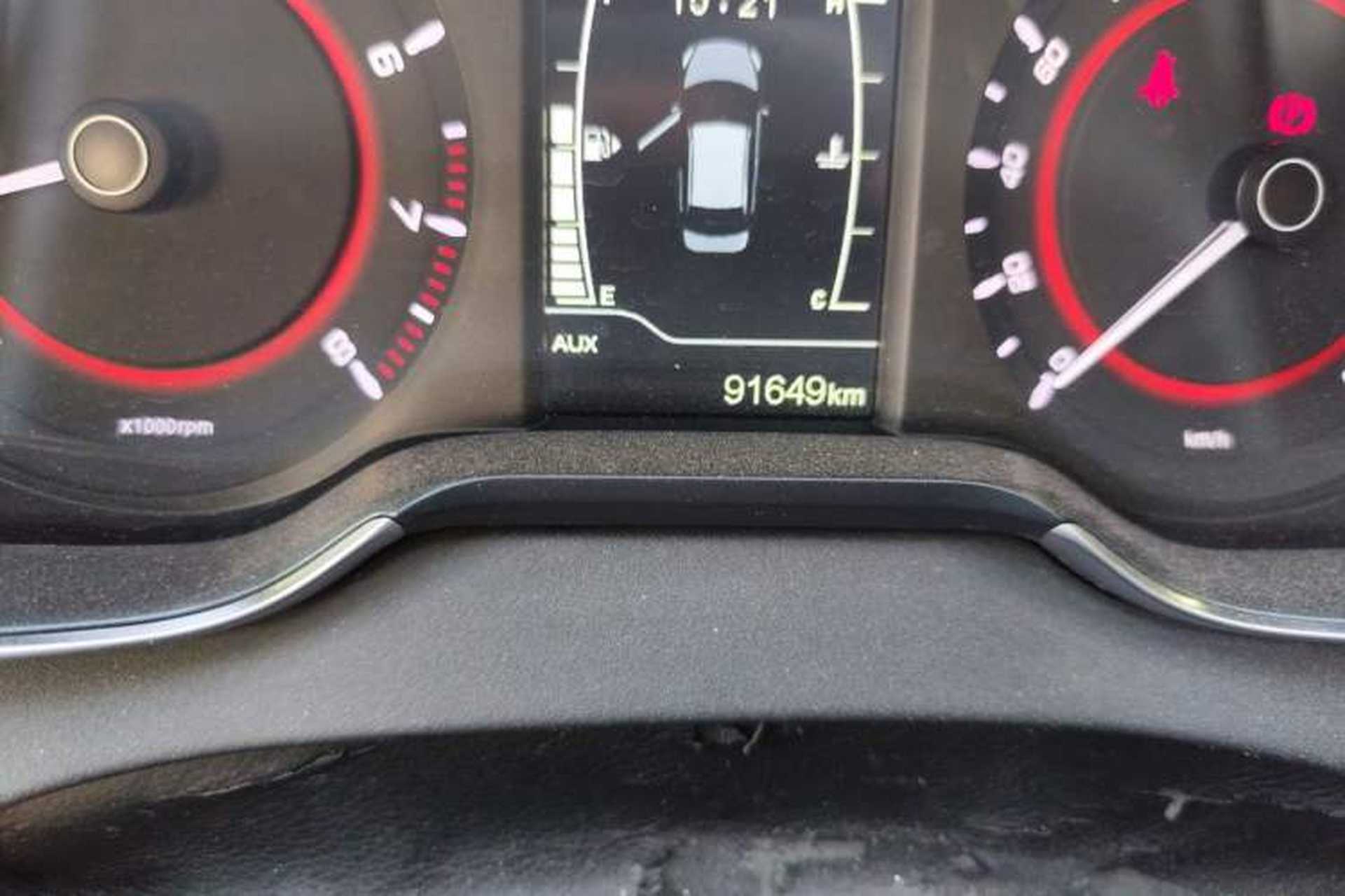 Used Chery Arrizo 5 2017 1.5L Manual Lingchao Edition Odometer Close Up