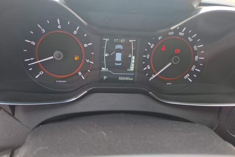 Used Chery Arrizo 5 2017 1.5L CVT Luxury Edition Odometer Close Up