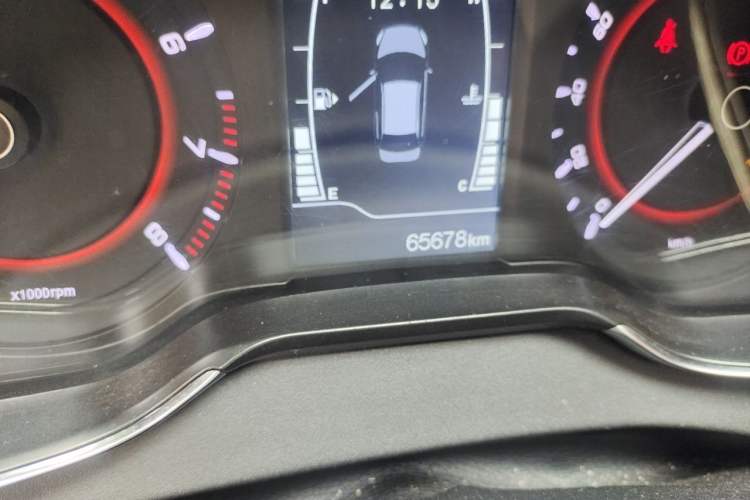 Used Chery Arrizo 5 2017 1.5L Manual Lingchao Edition Odometer Close Up